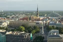 Достопримечательности Риги: смотровая площадка на верхнем этаже гостиницы «Radisson Blu Hotel Latvia»