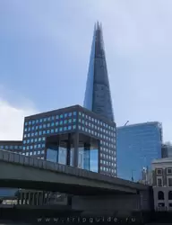 Лондонский мост и небоскреб «Осколок» / London bridge and «The Shard» tower