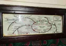 Схема метро Лондона 1932 г.