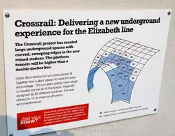 Новая линия Элизабет (Elizabeth line) — благодаря новой технологии будут высота подземных вестибюлей будет увеличена до высоты двухэтажного автобуса