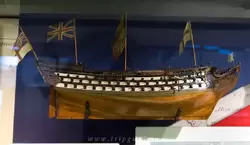 Модель корабля её величества «Виктория» (HMS Victory), 19 в.