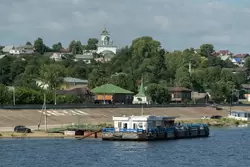 Пристань Козьмодемьянск и набережная