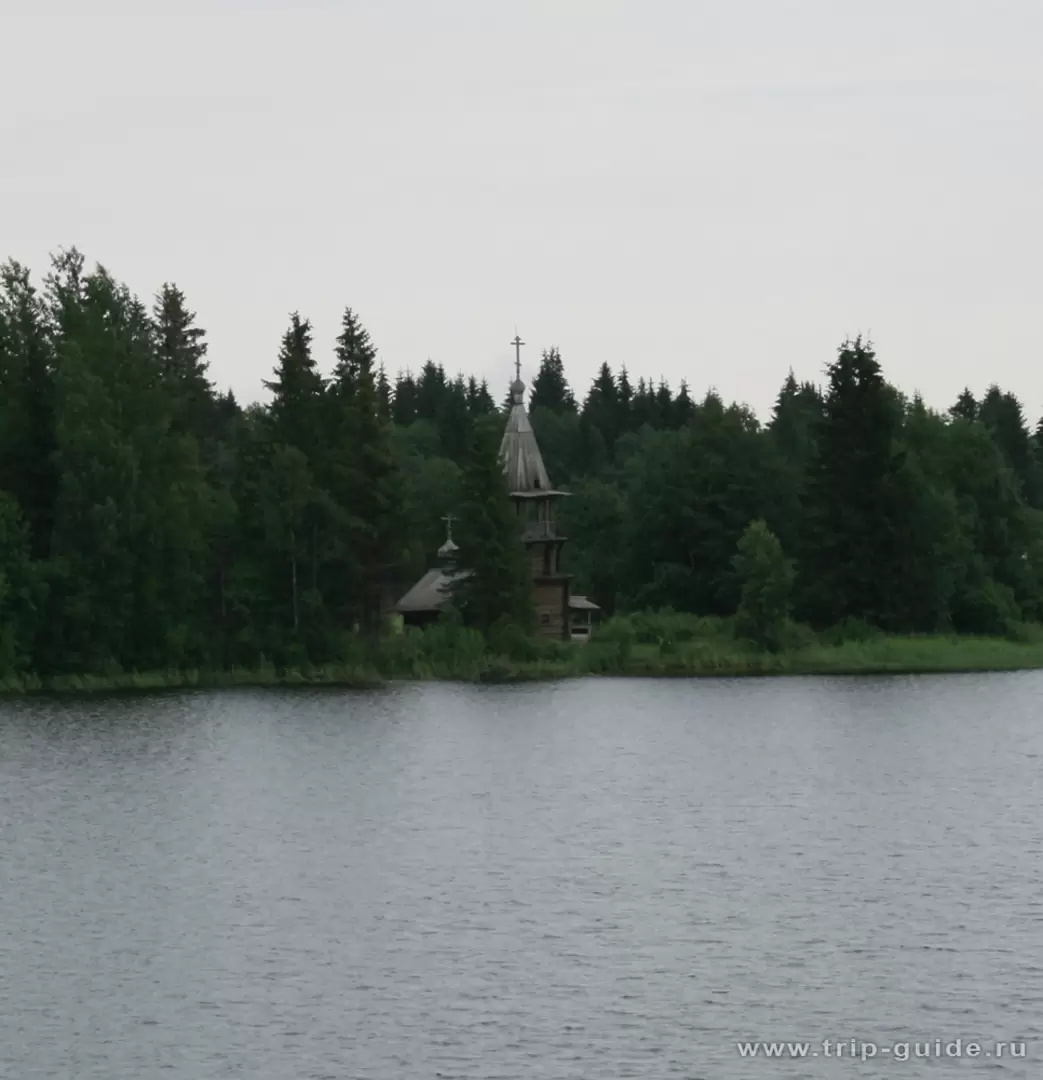 Часовня Знамения Богородицы в деревне Корба вблизи острова Кижи