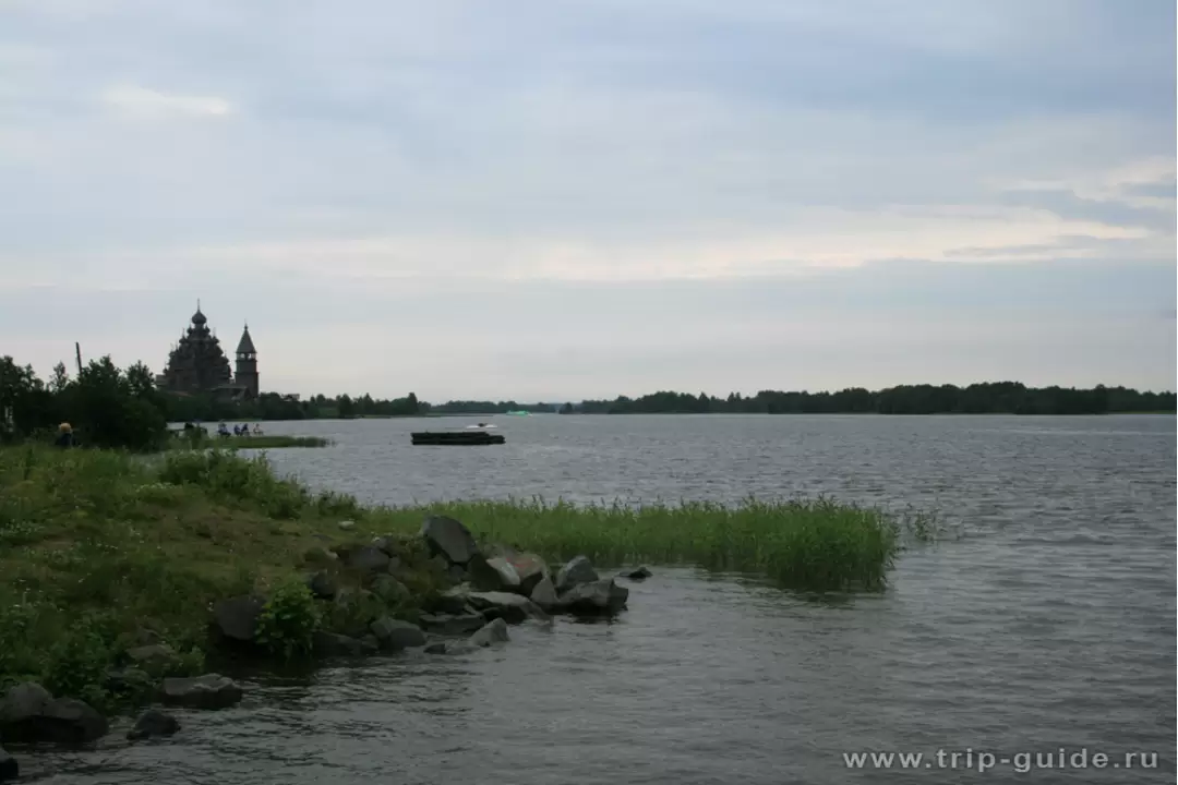 Вид на Кижский погост с пристани