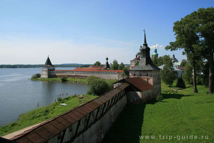 Кирилло Белозерский монастырь стены