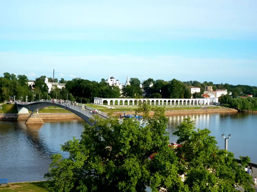 Ярославово дворище, вид с звонницы