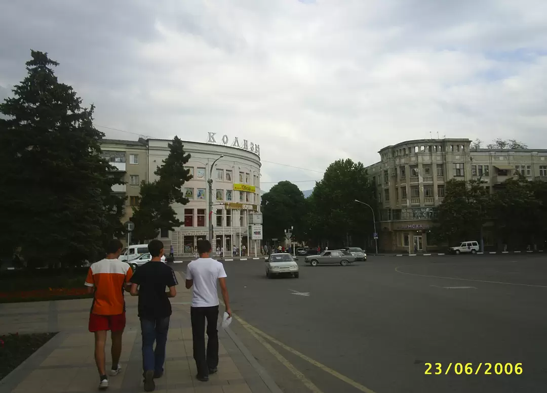 В центре города Новороссийска В центре города Новороссийска