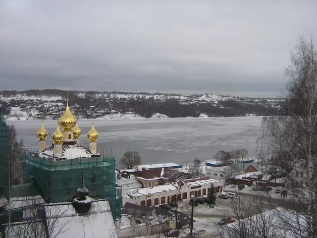 Плёс зимой Плёс зимой