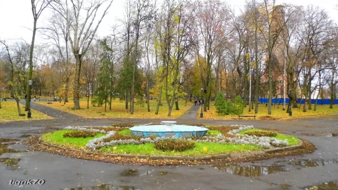 Пенза, фонтан в сквере М. Лермонтова