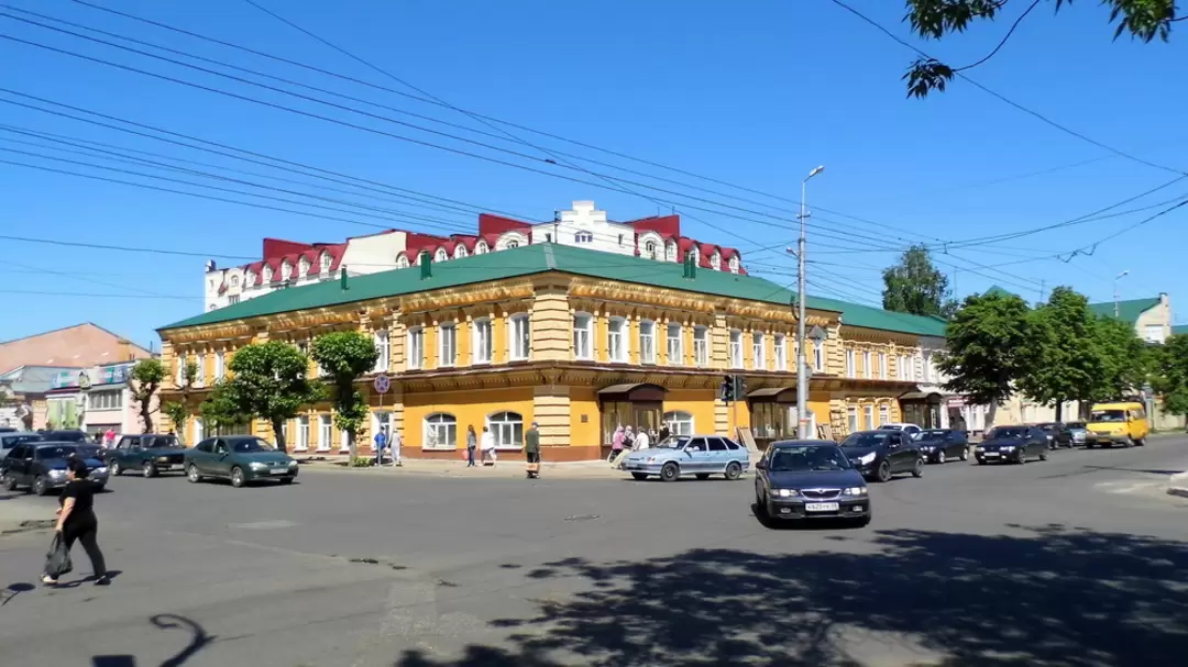 Перекресток улиц Бакунина и Володарского в Пензе