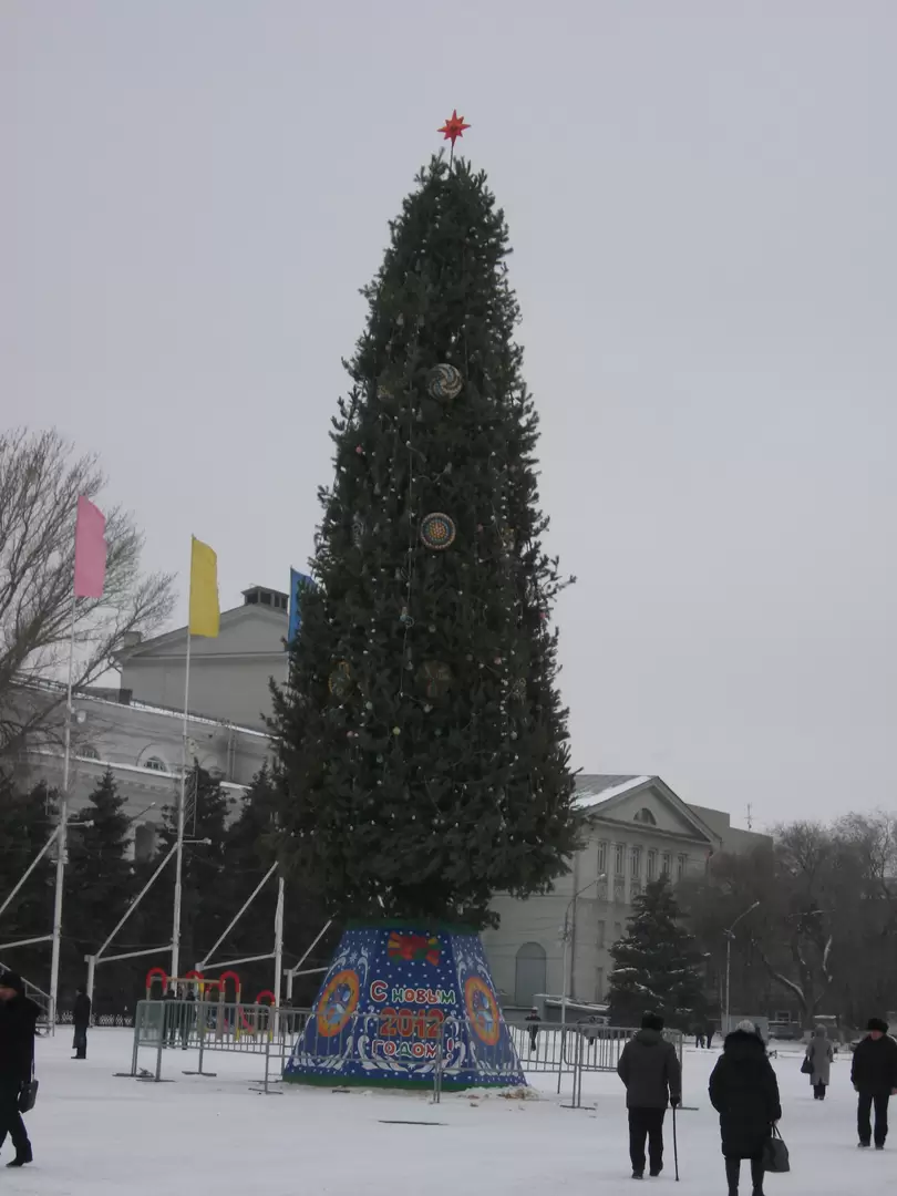 Главная ёлка в Саратове