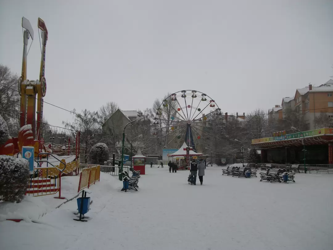 В городском парке Саратова