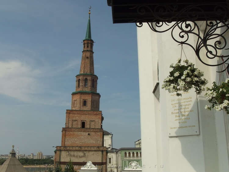 Башня сююмбике в казани рисунок