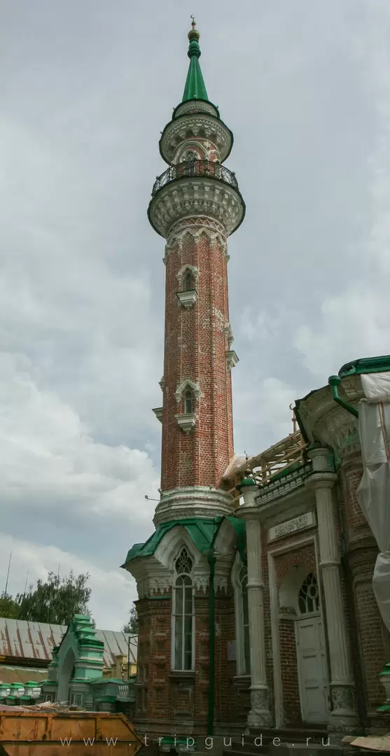 Азимовская мечеть во время реставрации в Казани Азимовская мечеть во время реставрации в Казани