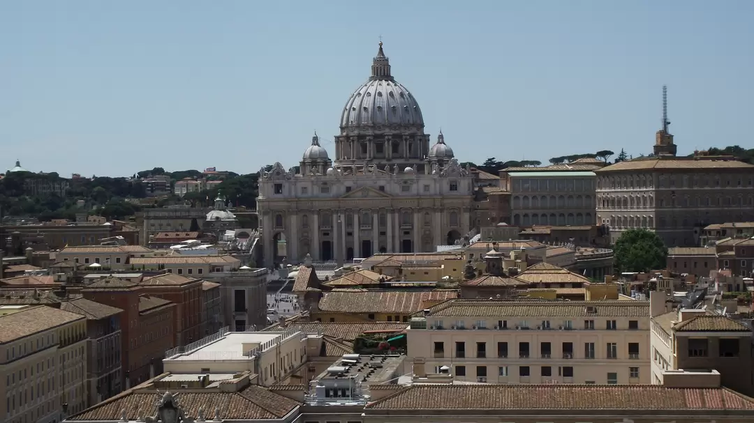 С верхней точки St Angelo