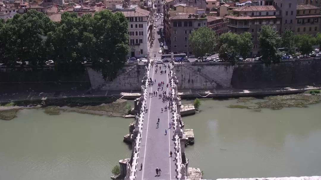 С верхней точки St Angelo