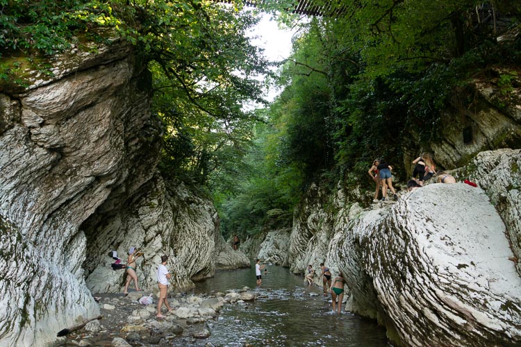 Каньон чертовы ворота сочи фото