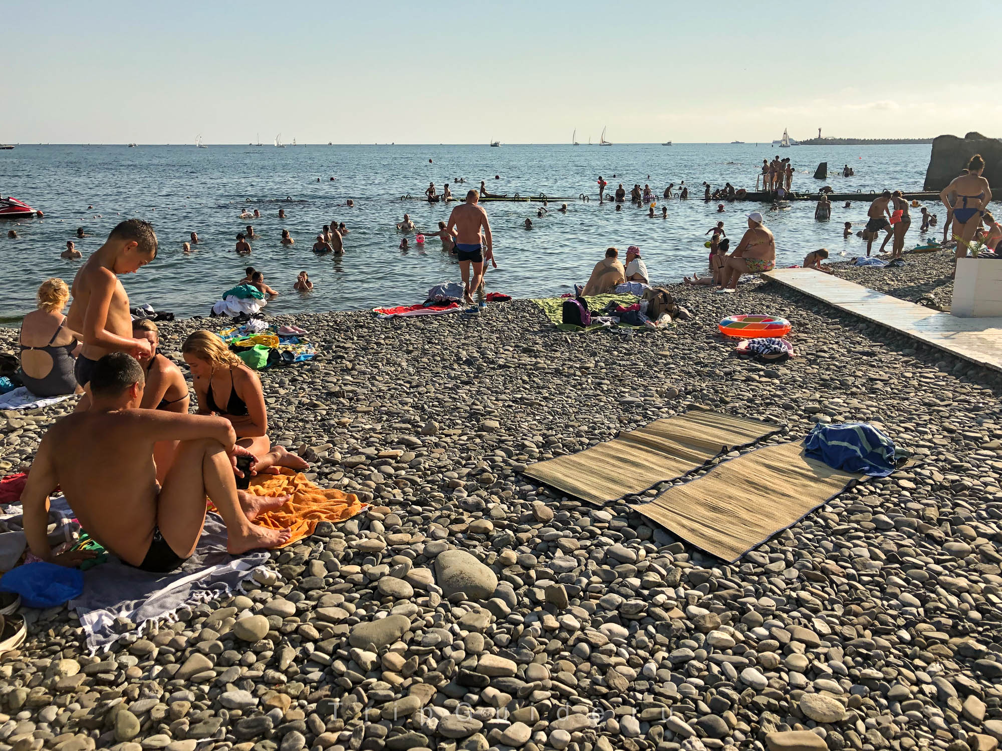 Нудийский пляж черное море сочи