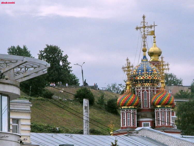 Строгановская церковь в нижнем новгороде фото