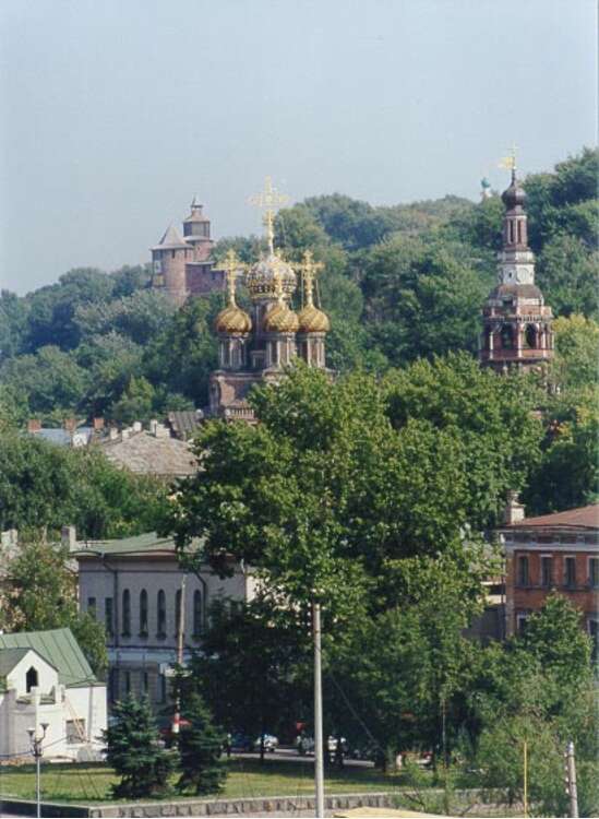 Строгановская церковь в нижнем новгороде фото