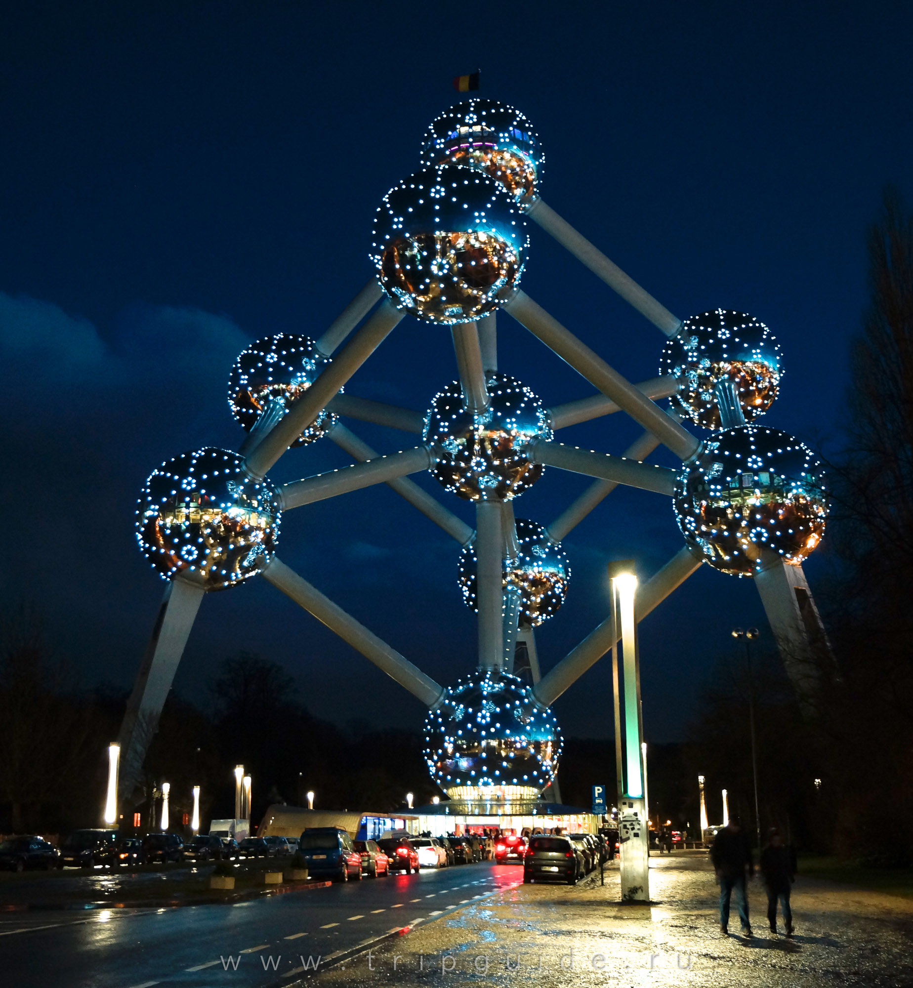Атомиум в Брюсселе: 36 фото