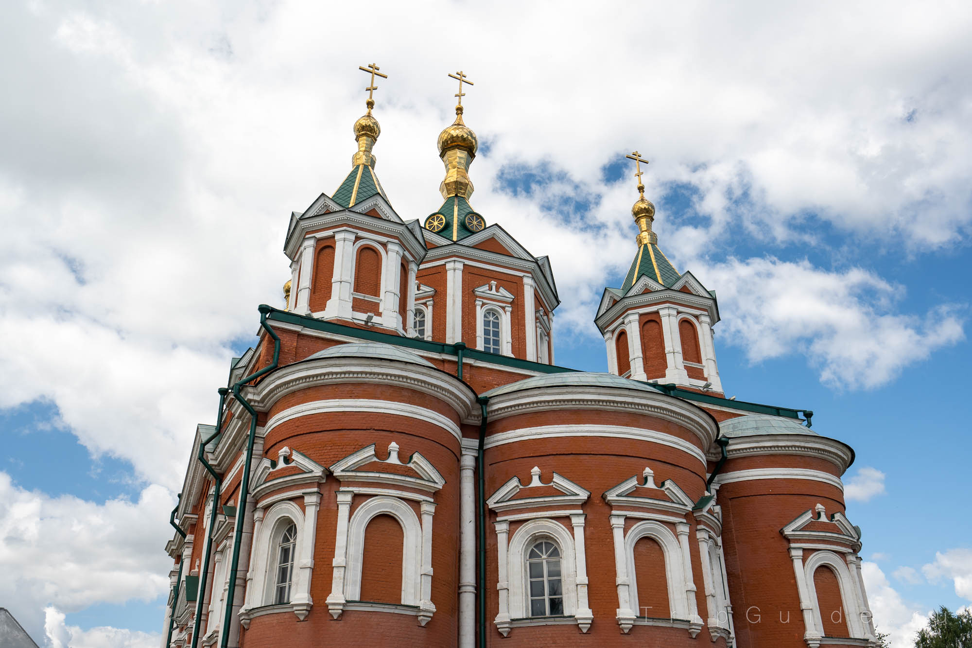 Главы Крестовоздвиженского собора в Коломне