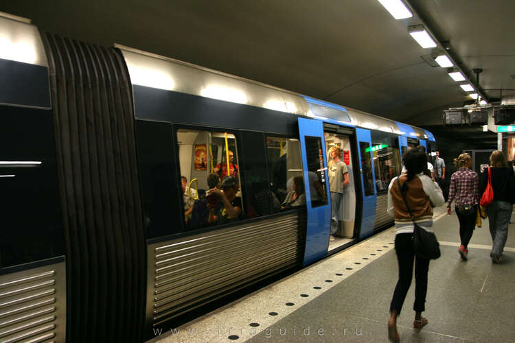 Поезд метро Стокгольма