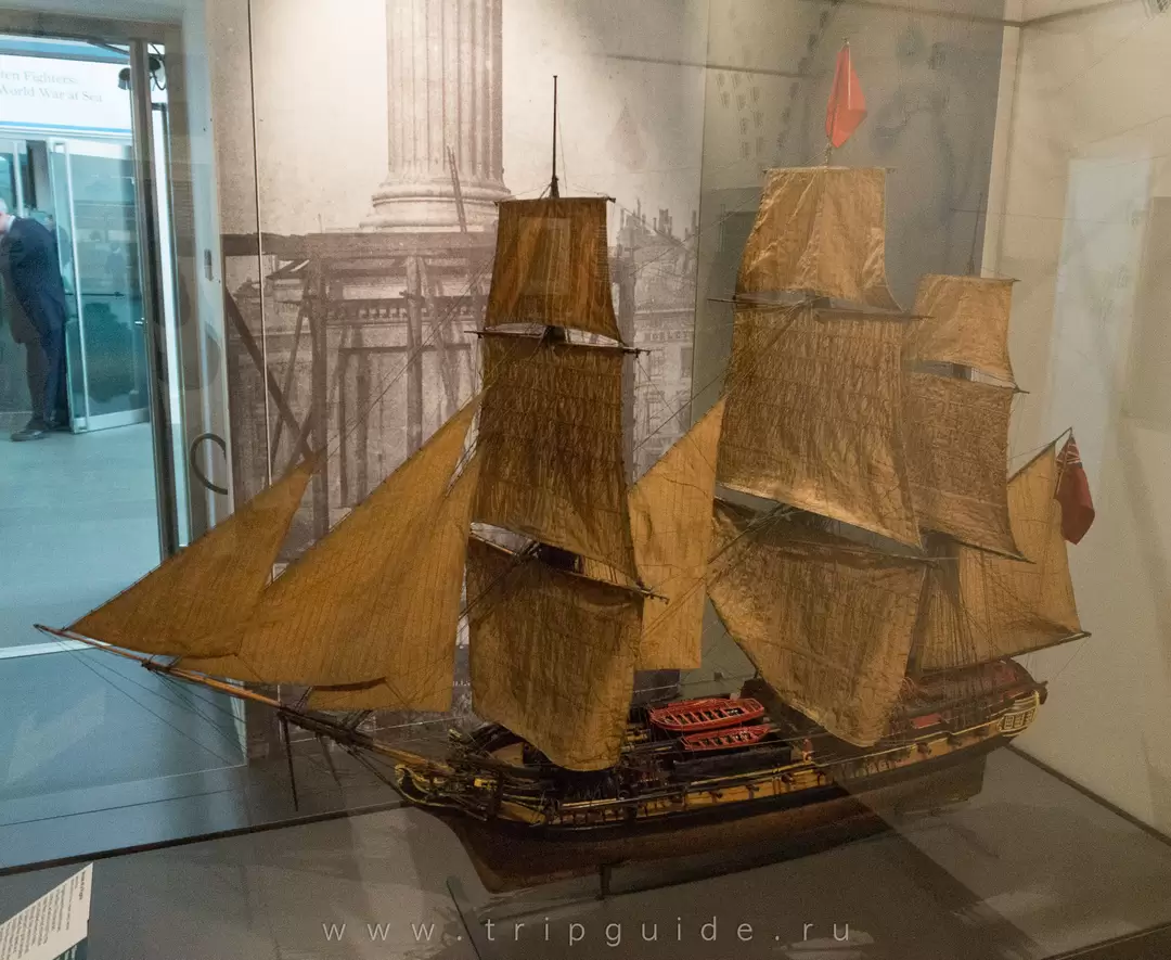 Современная модель фрегата, около 1805, масштаб 1:48 Современная модель фрегата, около 1805, масштаб 1:48