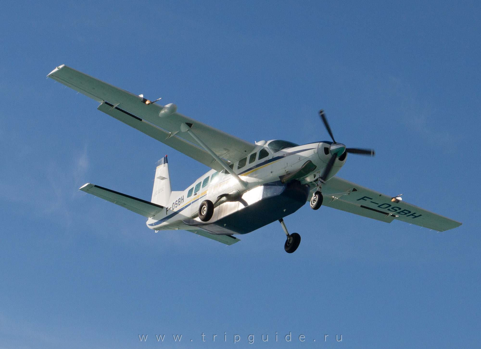 Самолет Cessna 208B Grand Caravan авиакомпании Windward Express, бортовой номер F-OSBH