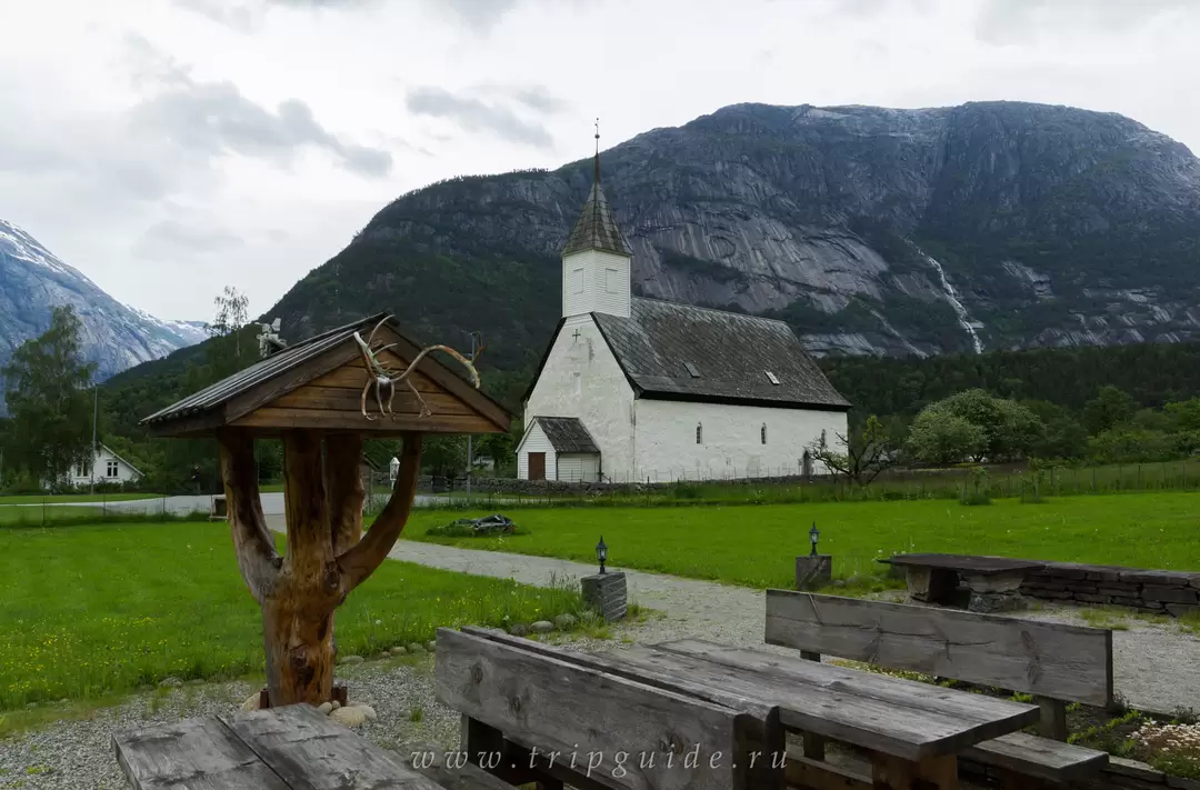 Eidfjord gamle kirke, 1309 Eidfjord gamle kirke, 1309