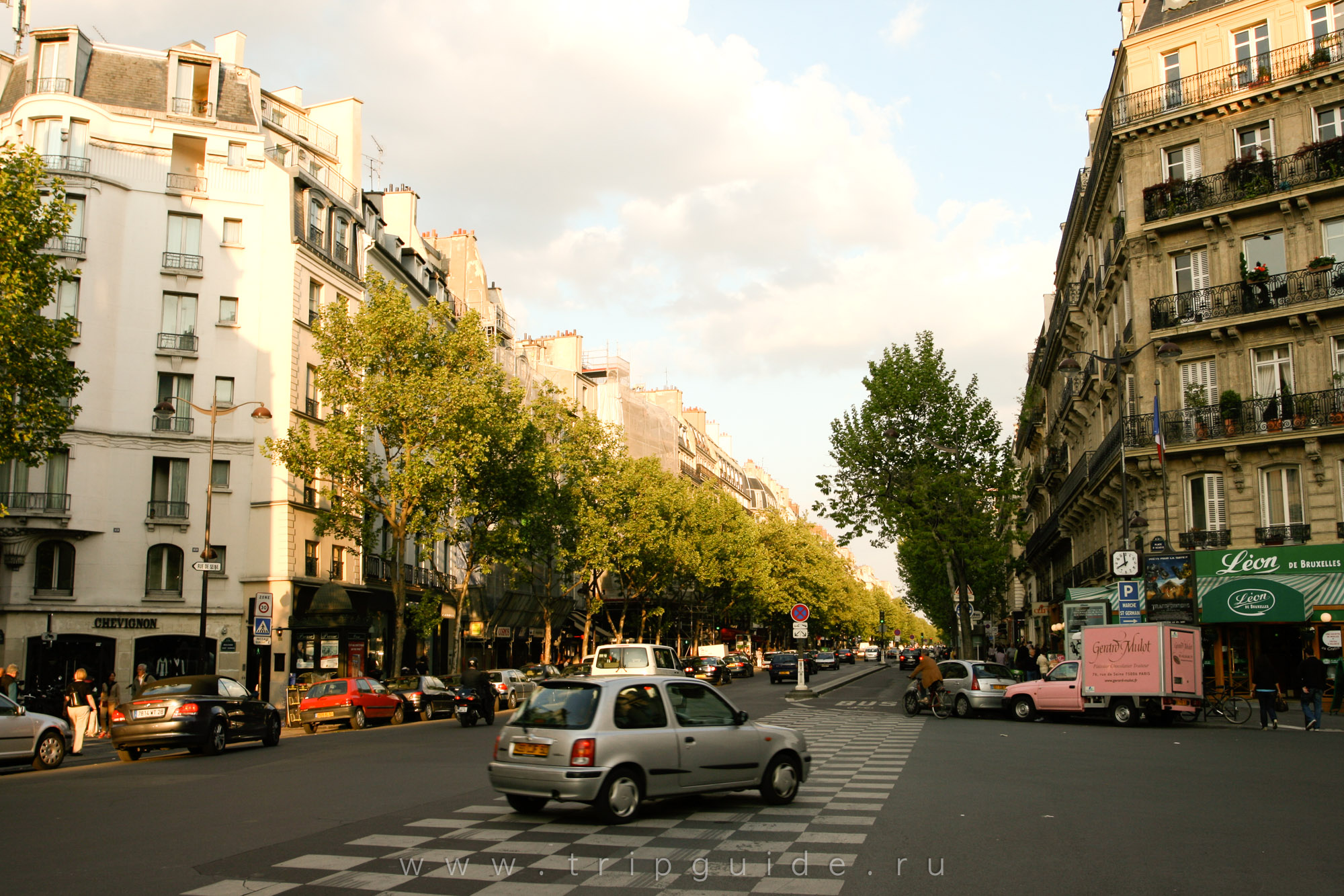 Париж бульвар сен жермен