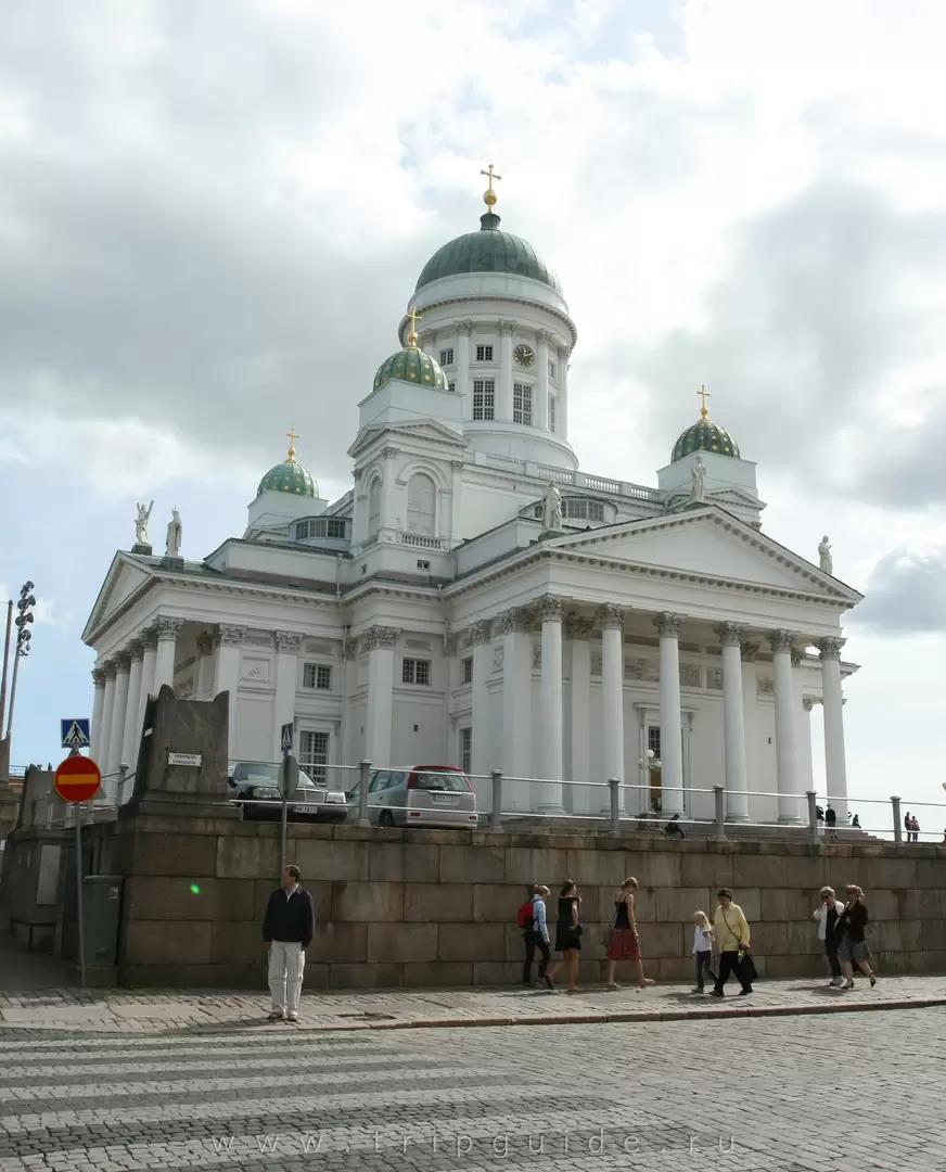 Кафедральный собор в Хельсинки, фото Кафедральный собор в Хельсинки, фото