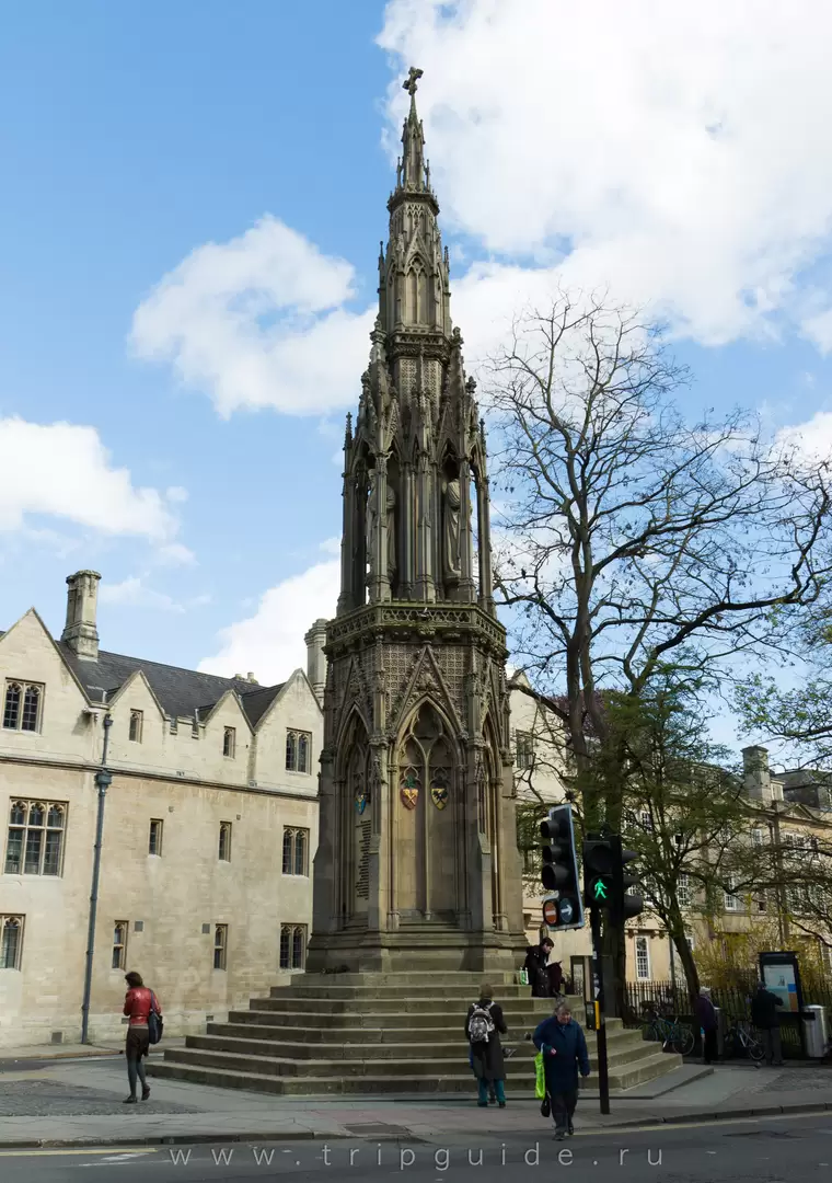 Памятник Святым мученикам в Оксфорде / Martyrs’ Memorial in Oxford Памятник Святым мученикам в Оксфорде / Martyrs’ Memorial in Oxford