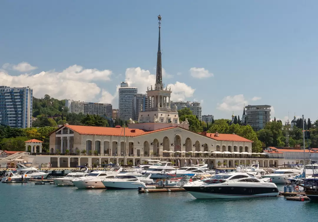 Морской вокзал Сочи, фото 7 Морской вокзал Сочи, фото 7