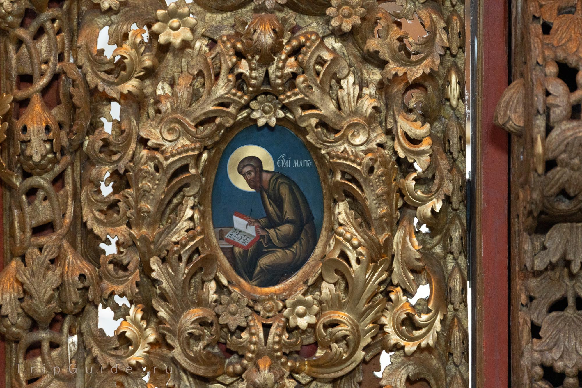 Икона в Царских вратах, Преображенская церковь Икона в Царских вратах, Преображенская церковь