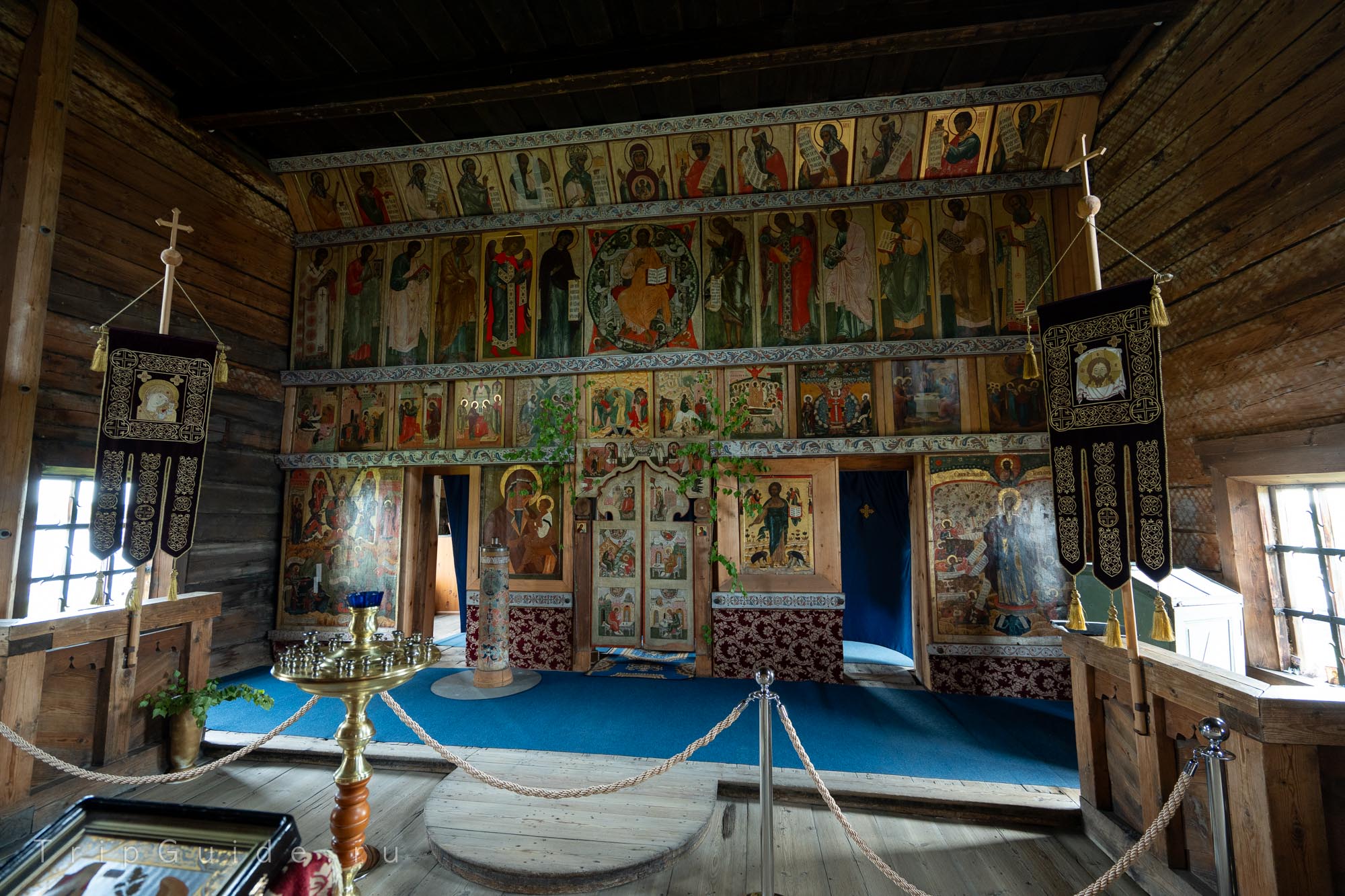 Иконостас Покровской церкви, Кижи Иконостас Покровской церкви, Кижи
