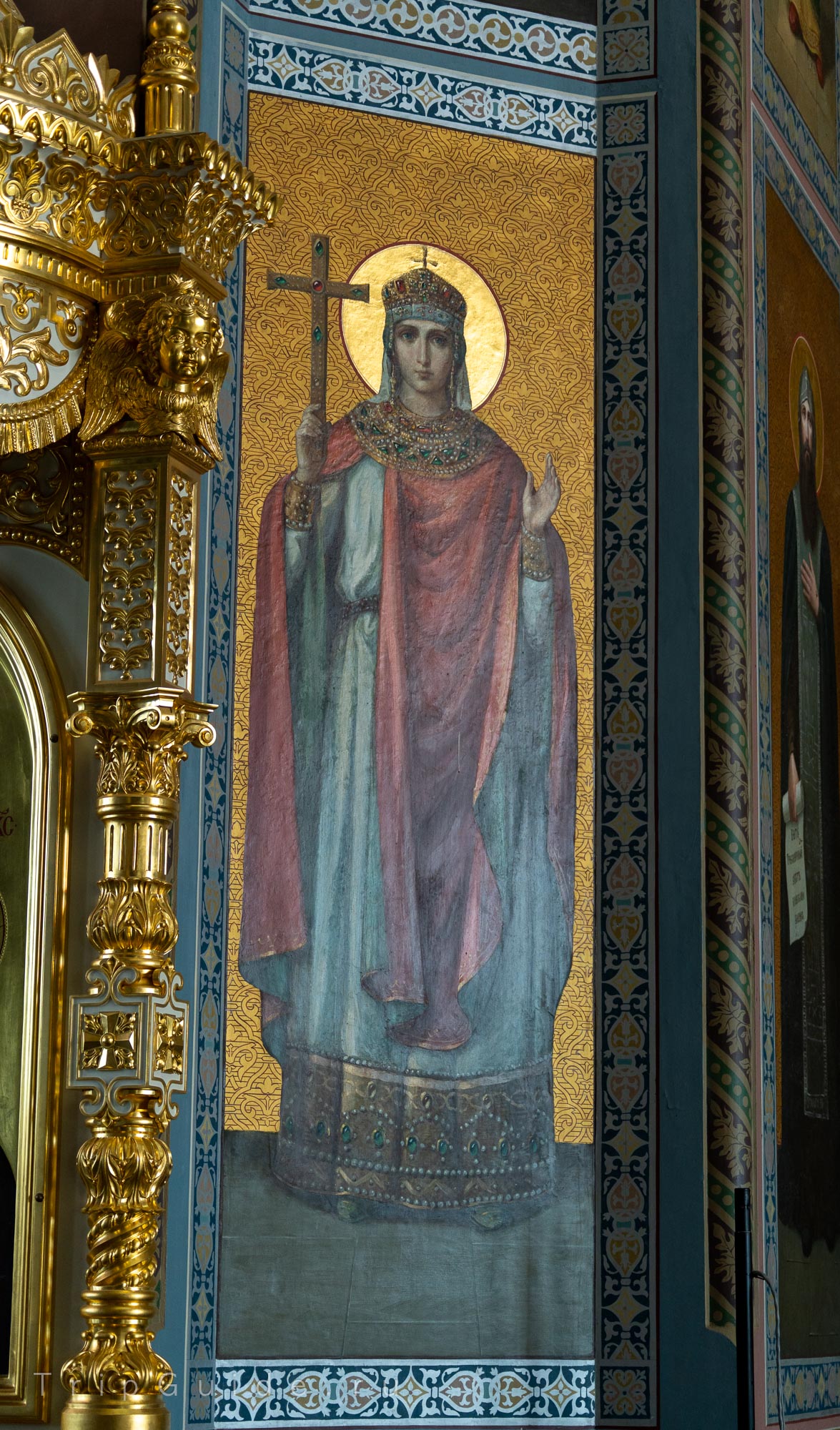 Святая мученица царица Александра в Спасо-Преображенском соборе Святая мученица царица Александра в Спасо-Преображенском соборе