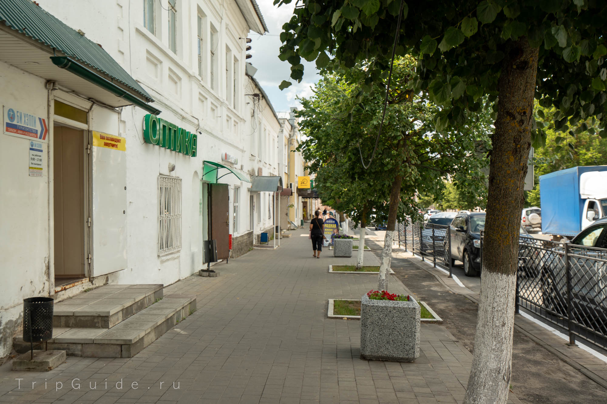 Улица Советская в Касимове (ранее Соборная)