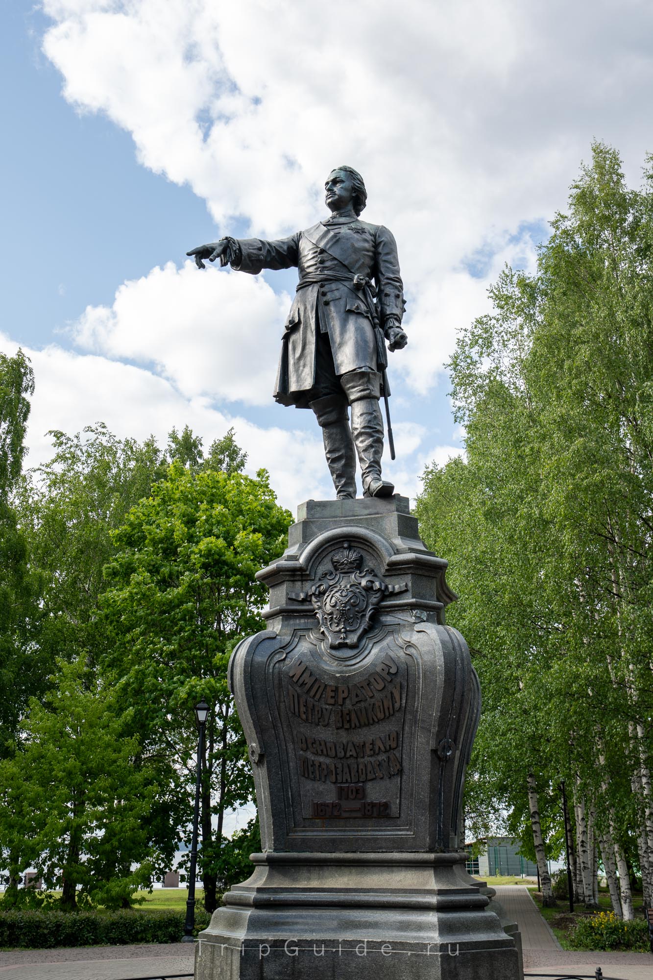 Памятник Петру Первому в Петрозаводске Памятник Петру Первому в Петрозаводске