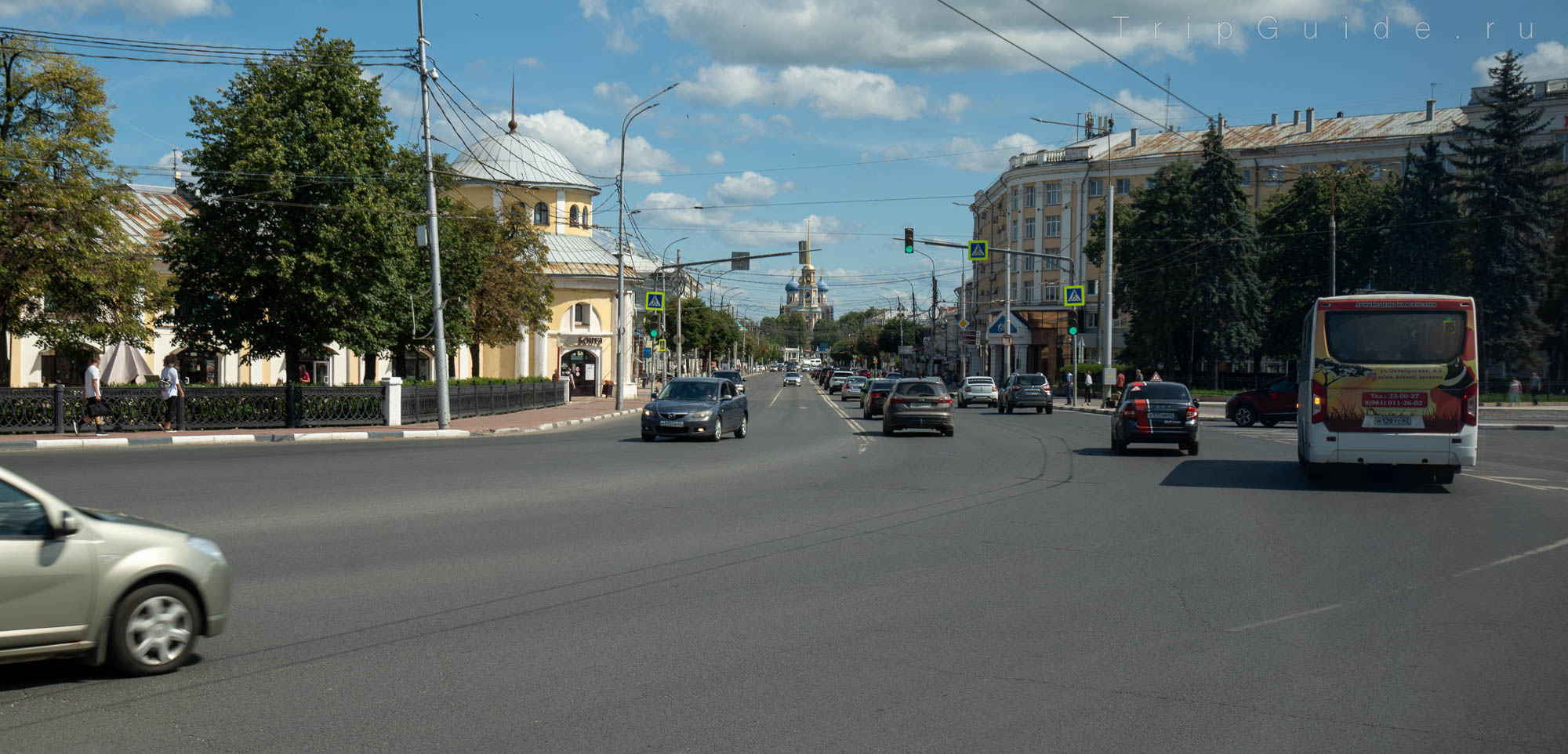 Площадь Ленина в Рязани