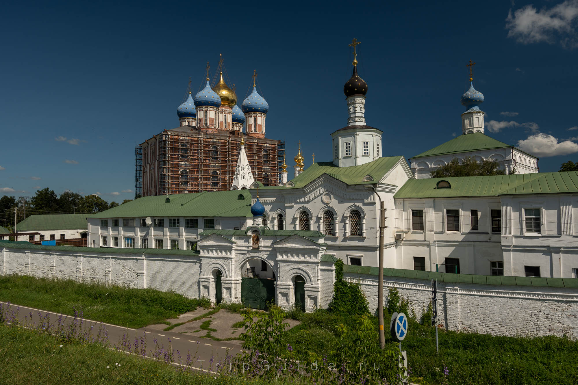 Спасский монастырь и Рязанский кремль