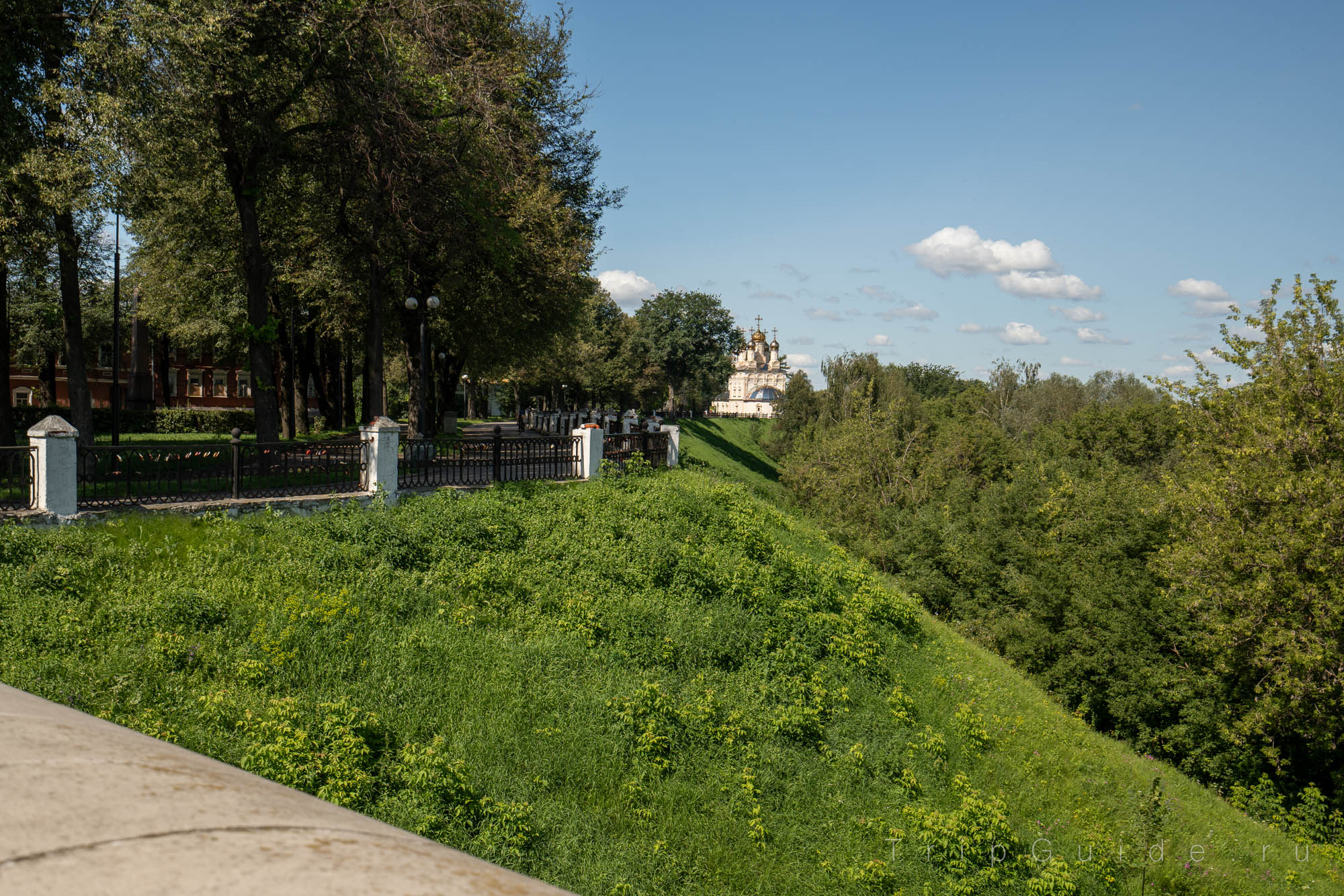 Яр у долины реки Трубеж