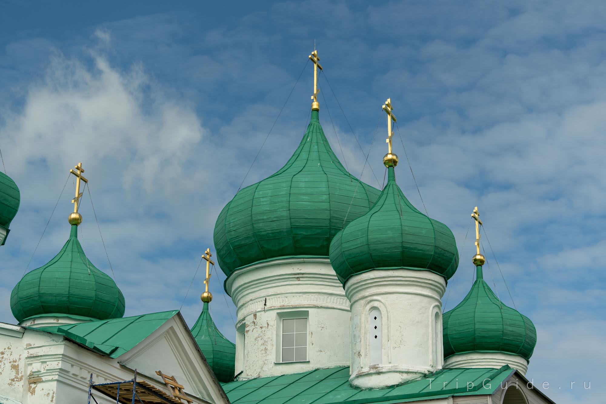 Собор Преображения Господня в Троицком Александро-Свирском монастыре Собор Преображения Господня в Троицком Александро-Свирском монастыре