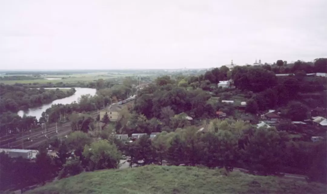 Вид на Клязьму во Владимире