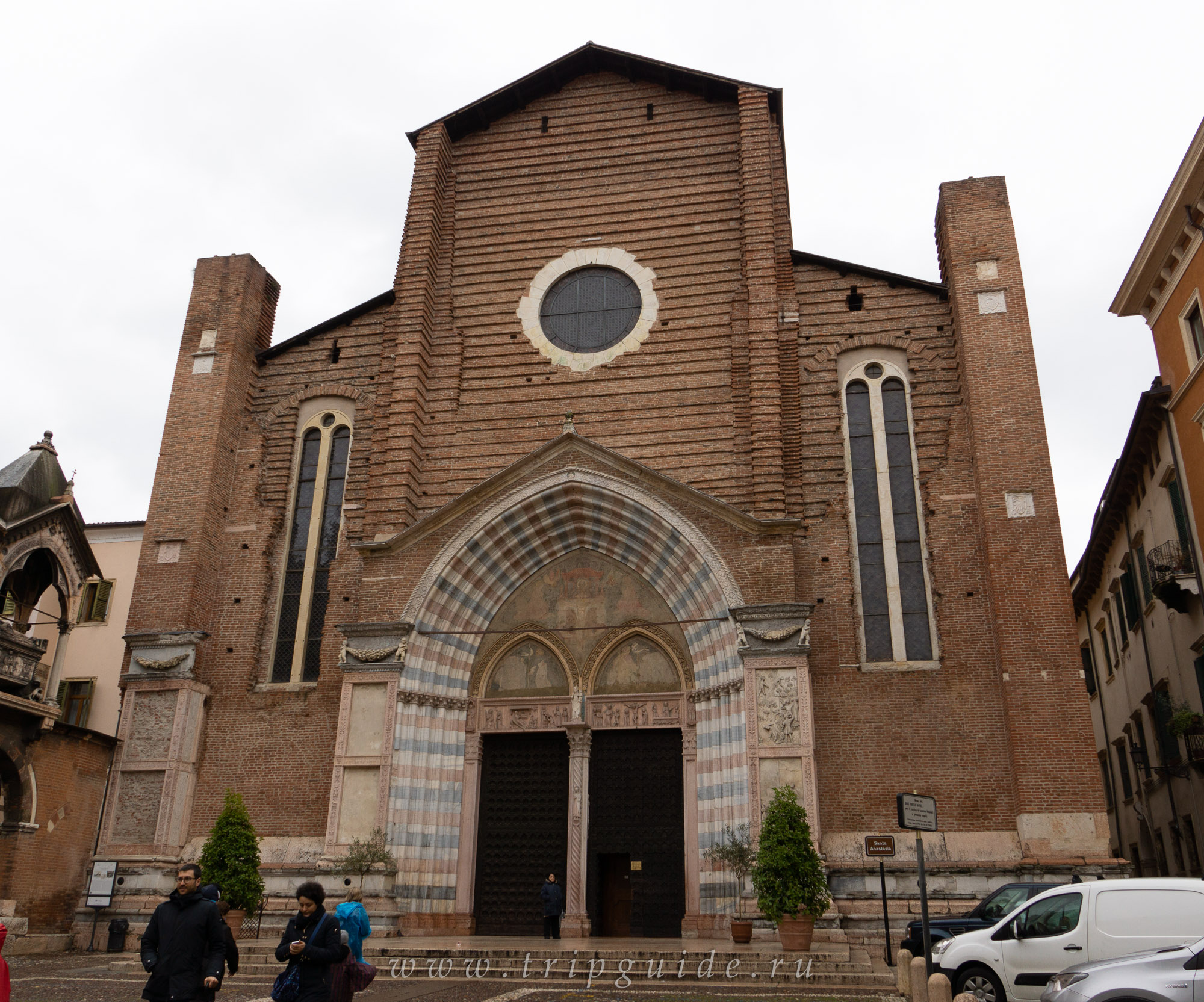 Церковь Святой Анастасии в Вероне (Basilica di Santa Anastasia)