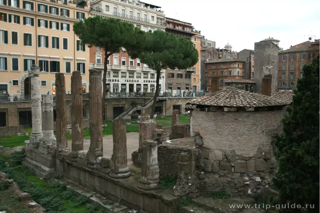 Археологическая зона Largo di Torre Argentina