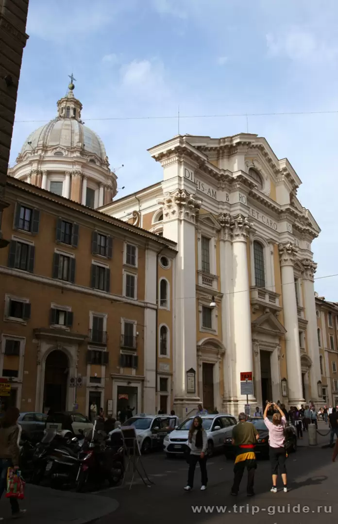 Церковь Святых Амвросия и Карла (basilica dei Santi Ambrogio e Carlo al Corso)