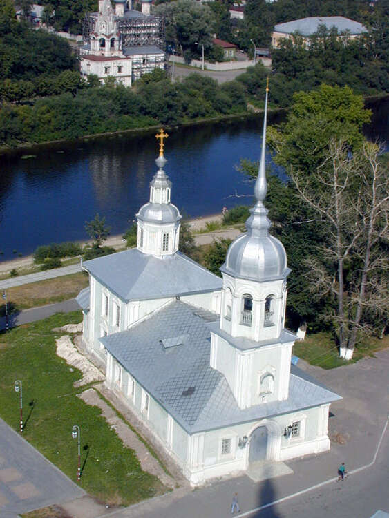 Дмитрия Прилуцкого Церковь Вологда зима